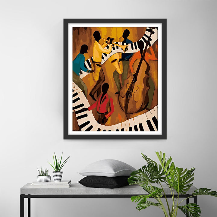 Abstract Concert Diamond Painting