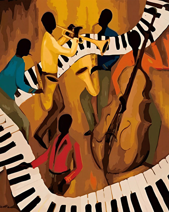 Abstract Concert Diamond Painting
