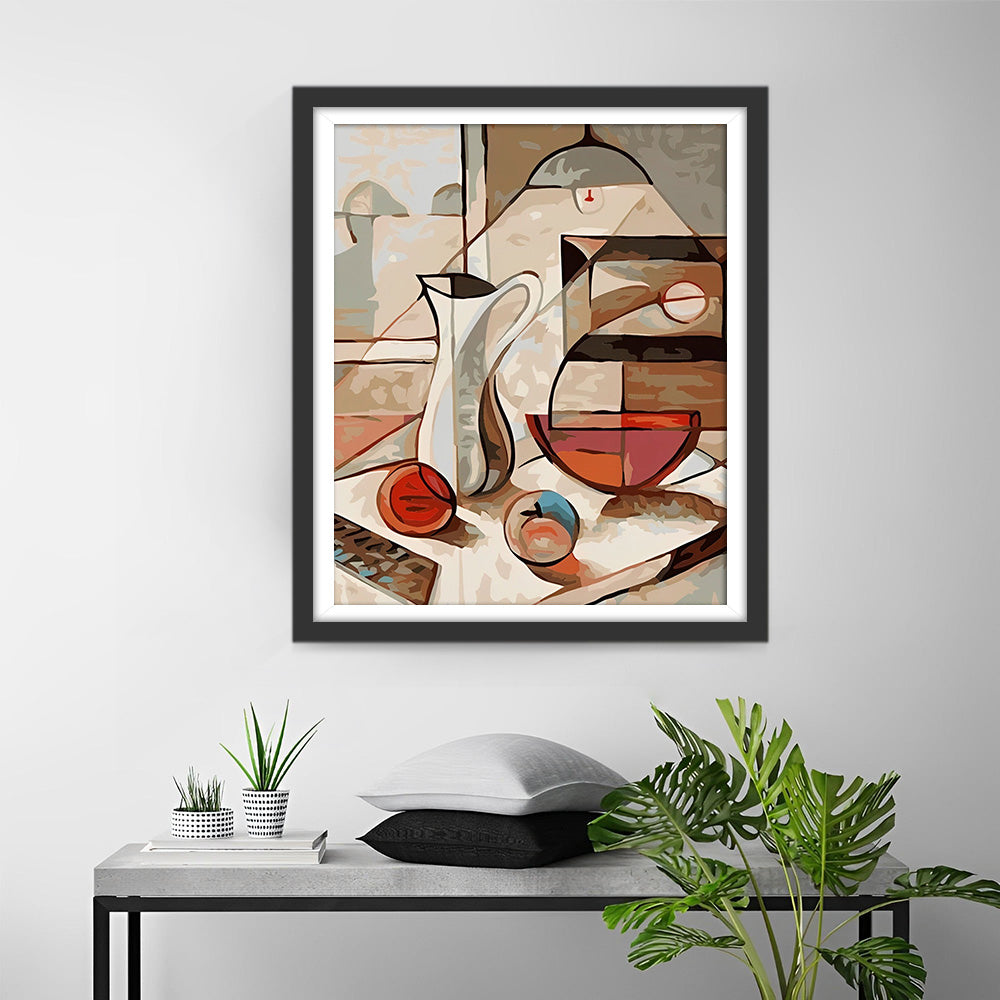 Abstracte Geometrie Diamond Painting