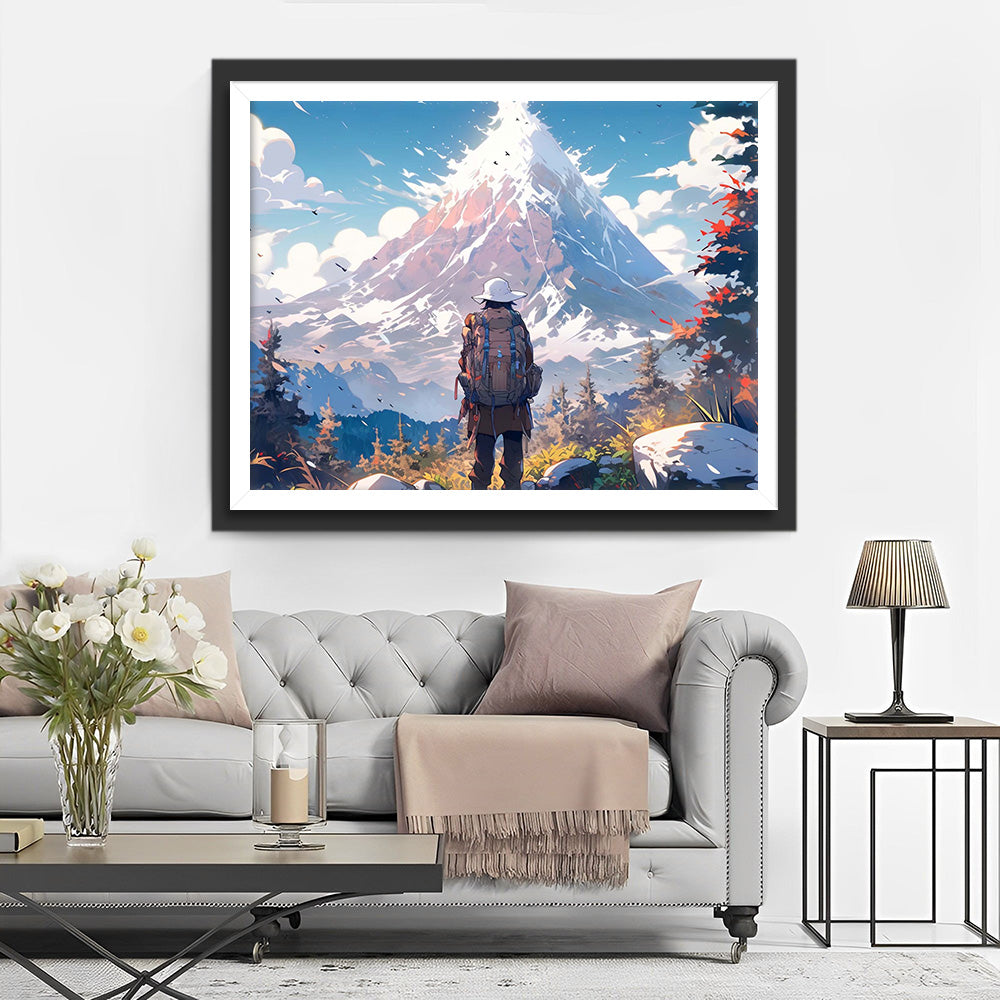 Alpen Reiziger Diamond Painting