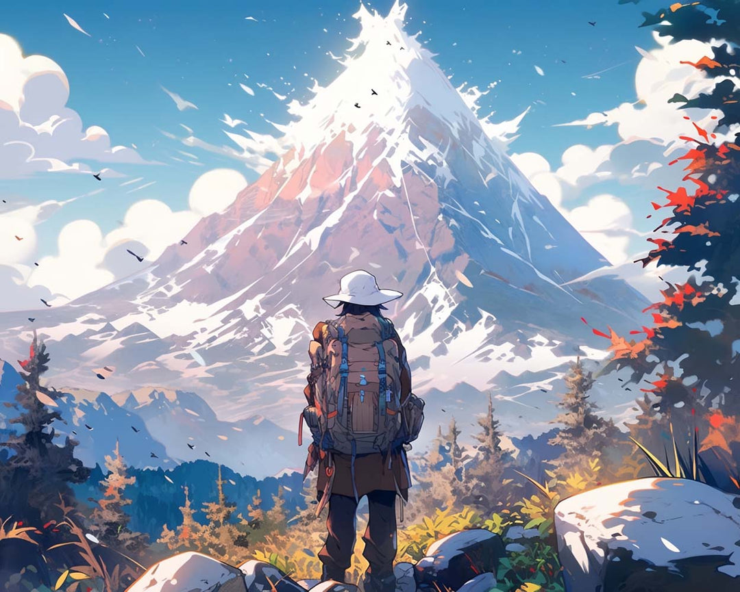 Alpen Reiziger Diamond Painting