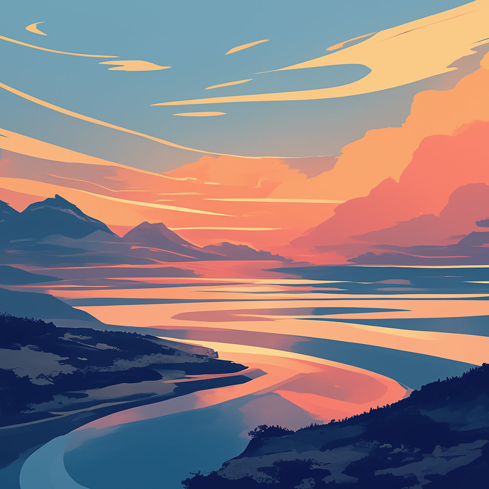 Bergmeer Diamond Painting