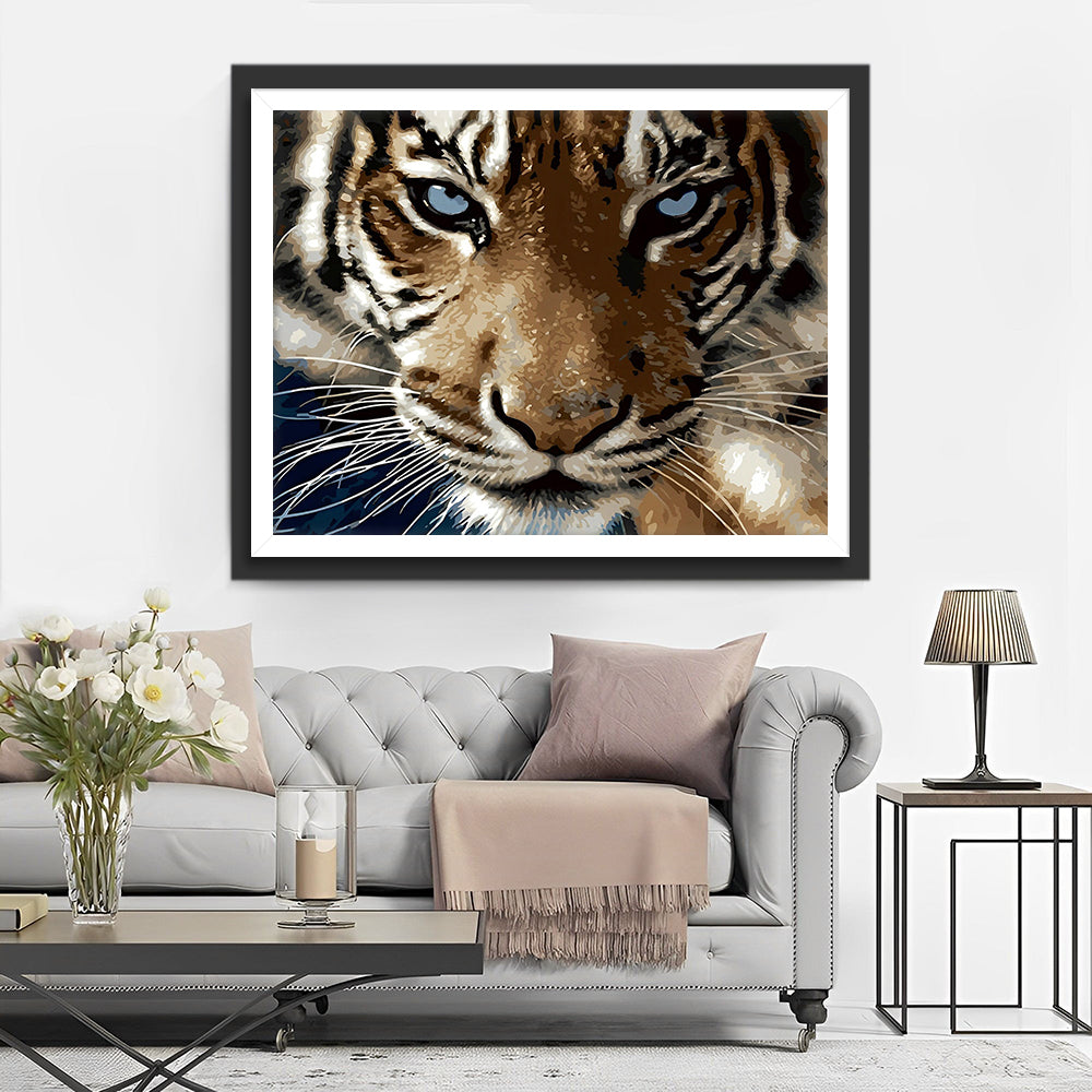 De Majestueuze Tijger Diamond Painting