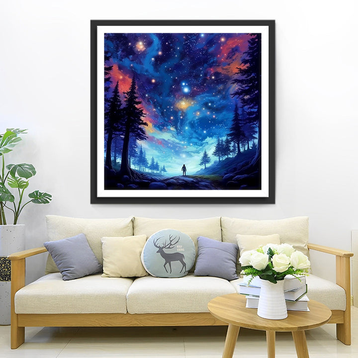 De Uitgestrekte Sterrenhemel Diamond Painting