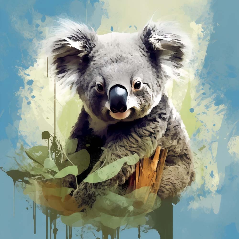 Domme Koala Diamond Painting