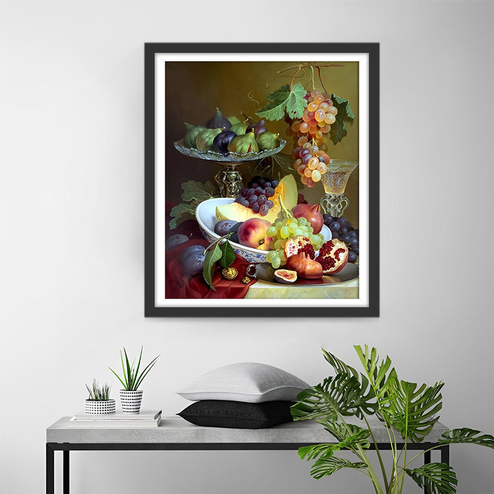 Druiven en Vijgen Diamond Painting