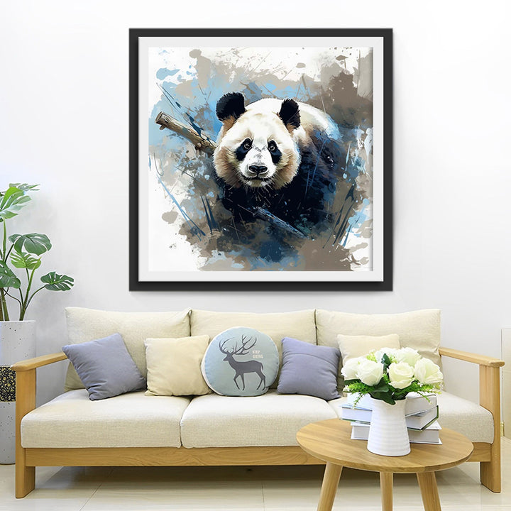 Drukke Panda Diamond Painting