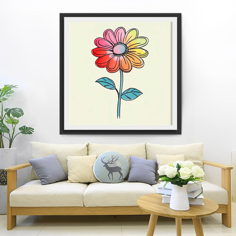 Een Kleine Madelief Diamond Painting