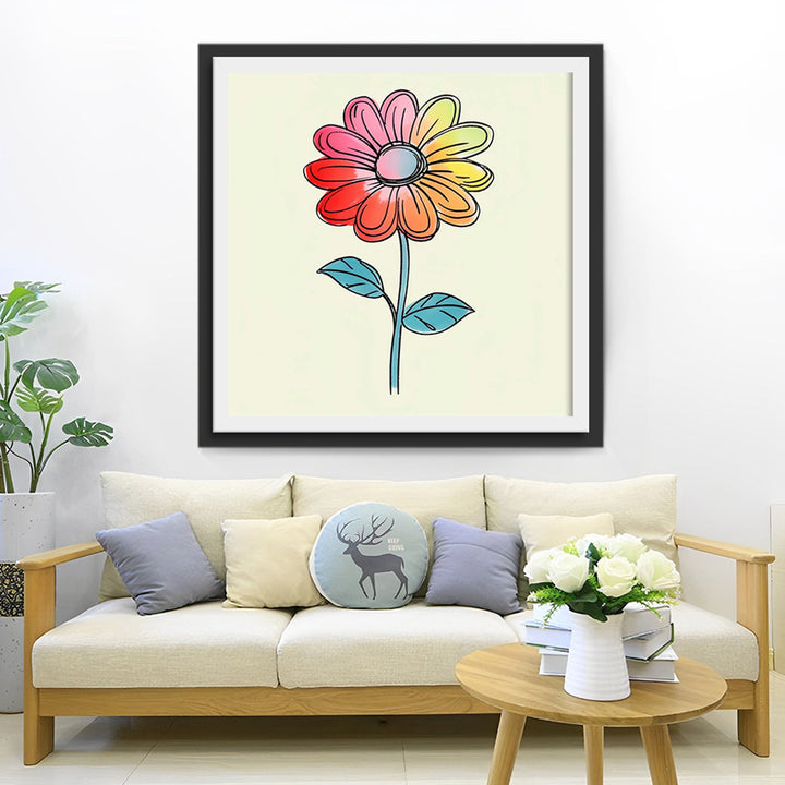 Een Kleine Madelief Diamond Painting