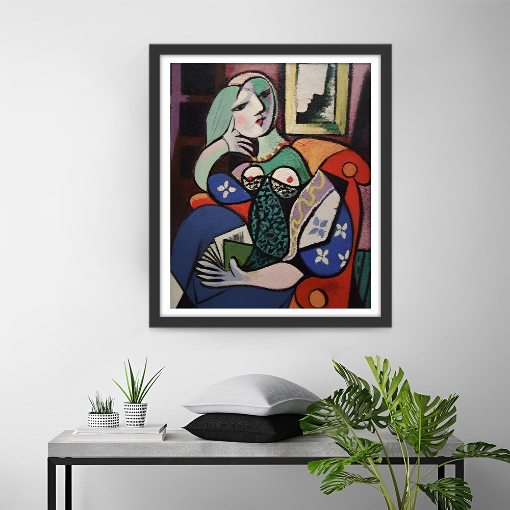 Elegante Abstracte Vrouw Diamond Painting