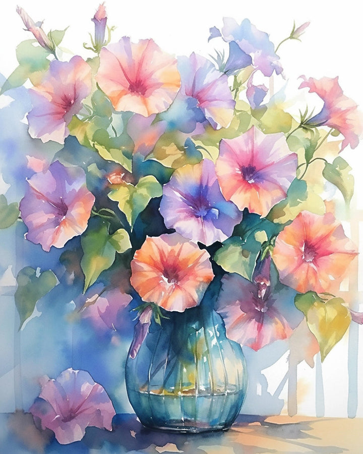 Fantasie Petunia Diamond Painting