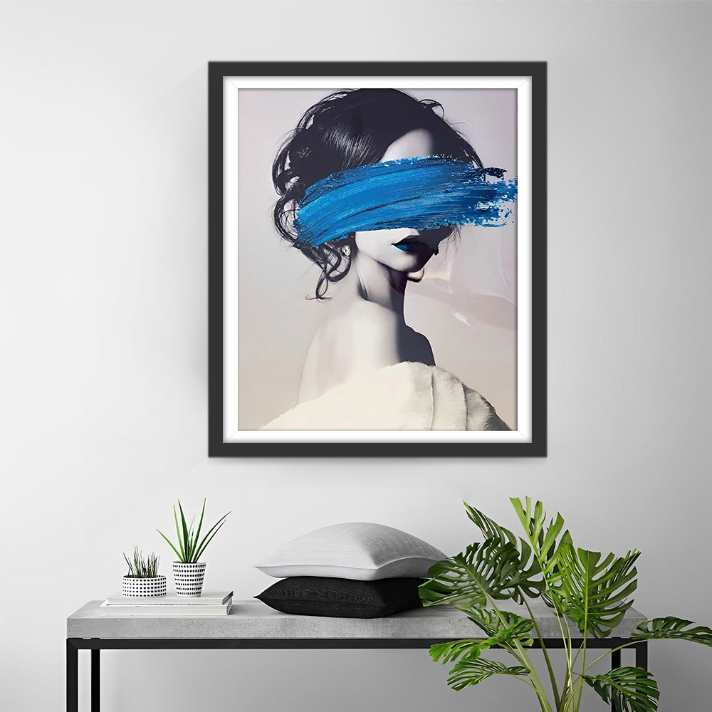 Geheimzinnige Vrouw Diamond Painting