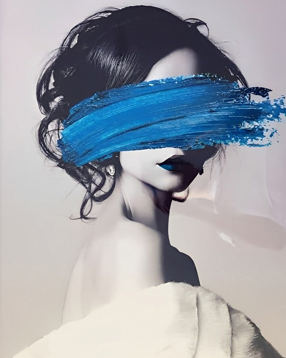 Geheimzinnige Vrouw Diamond Painting