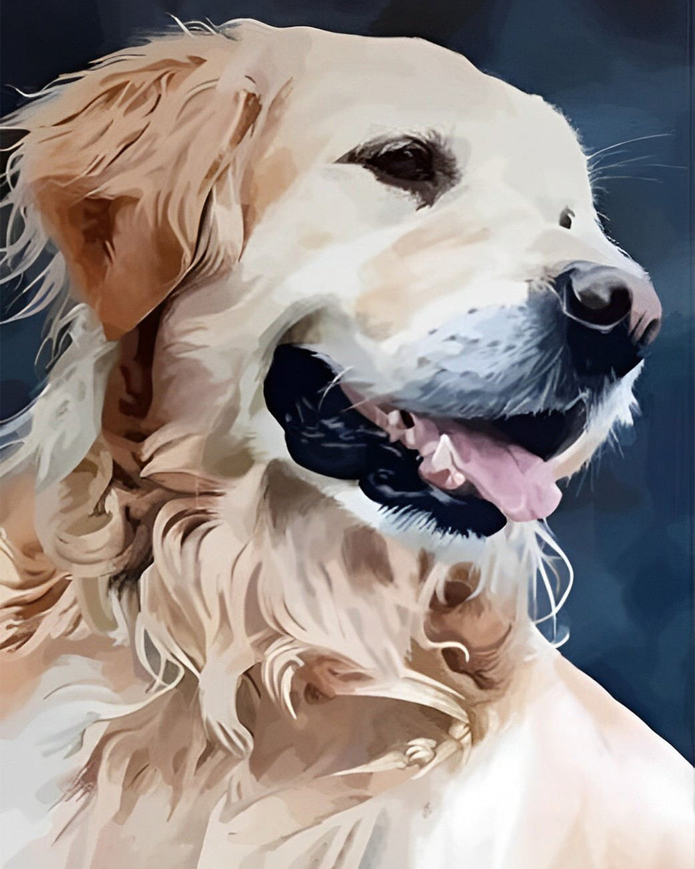 Golden Retriever Diamond Painting