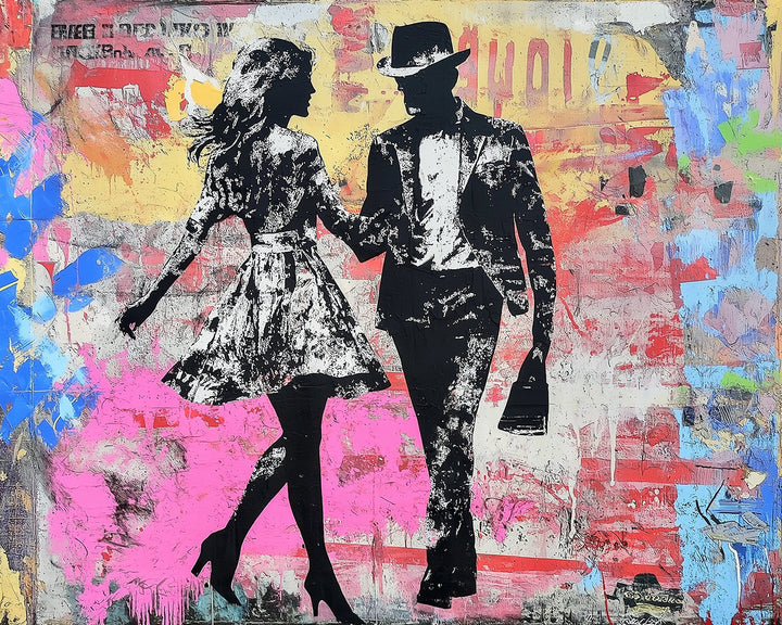 Graffiti van Stelletje Diamond Painting