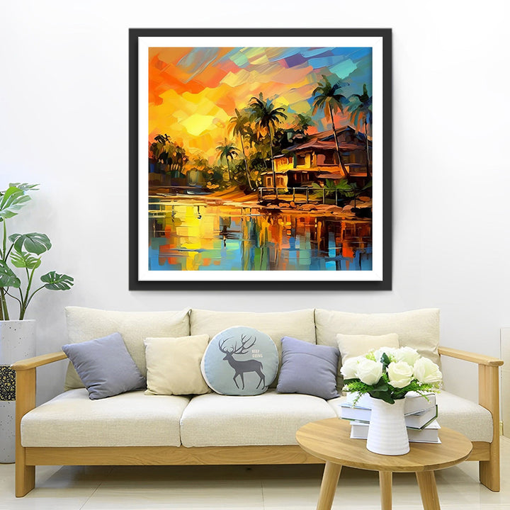 Huisje Diamond Painting