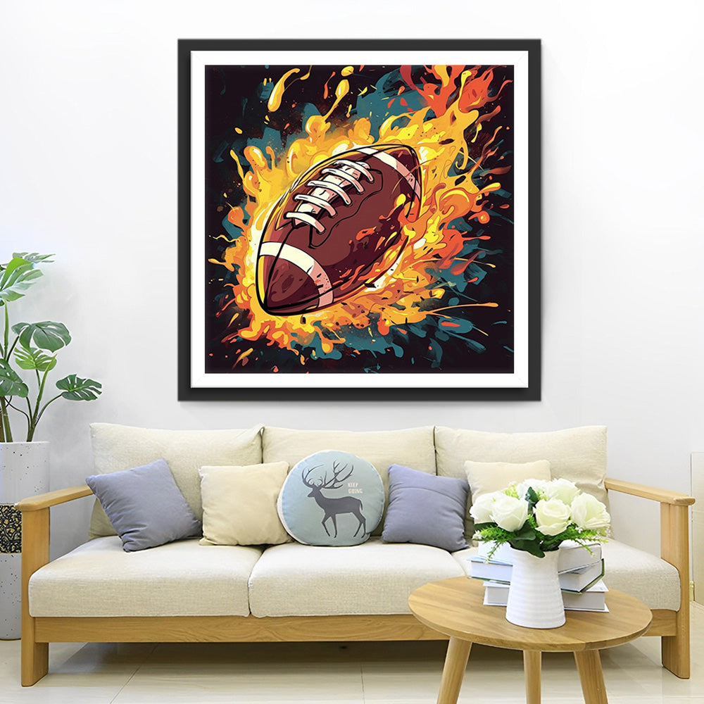 Intens Rugby Diamond Painting
