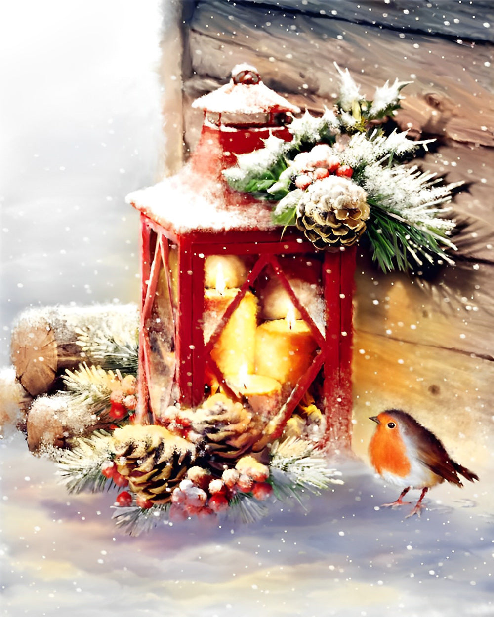 Kerstmus Diamond Painting