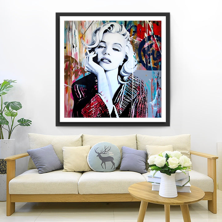 Klassieke Foto van Marilyn Monroe Diamond Painting