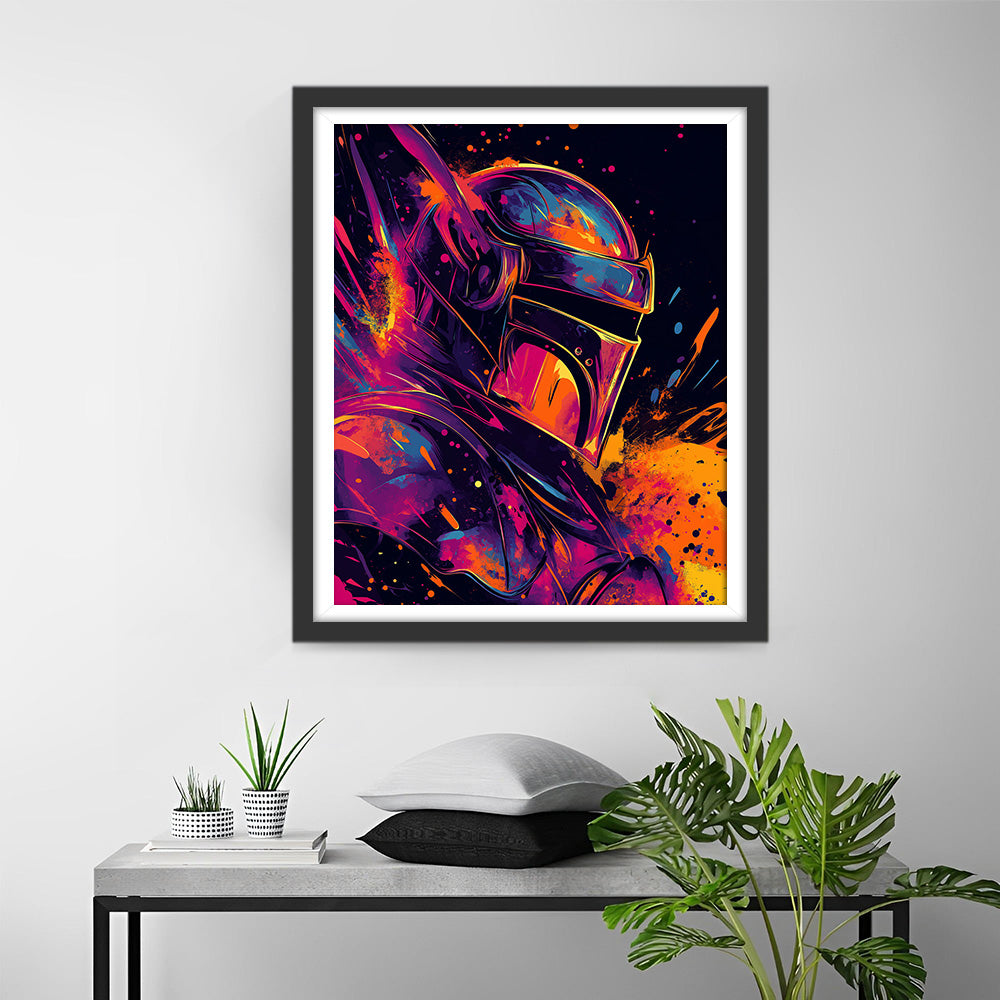 Kleurige Space Marine Diamond Painting