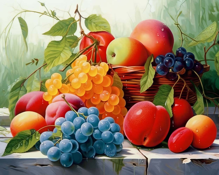 Kleurige Vruchten Diamond Painting