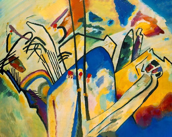 Kleurrijke Abstracte Kunst Diamond Painting