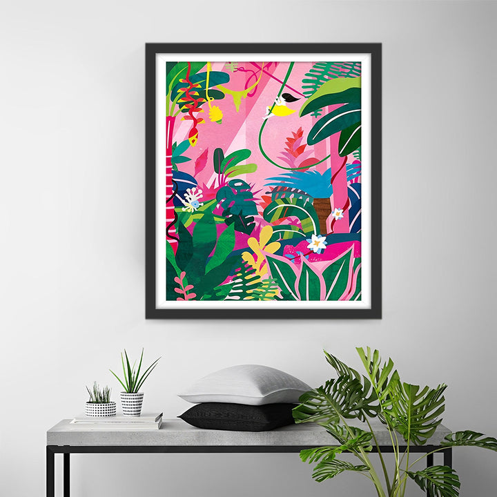 Kleurrijke Tropische Planten Diamond Painting