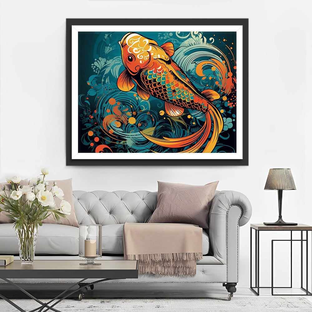 Koi Karper Diamond Painting