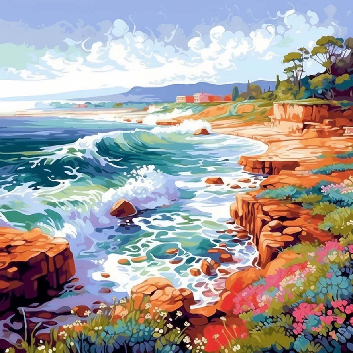 Kustplanten Diamond Painting