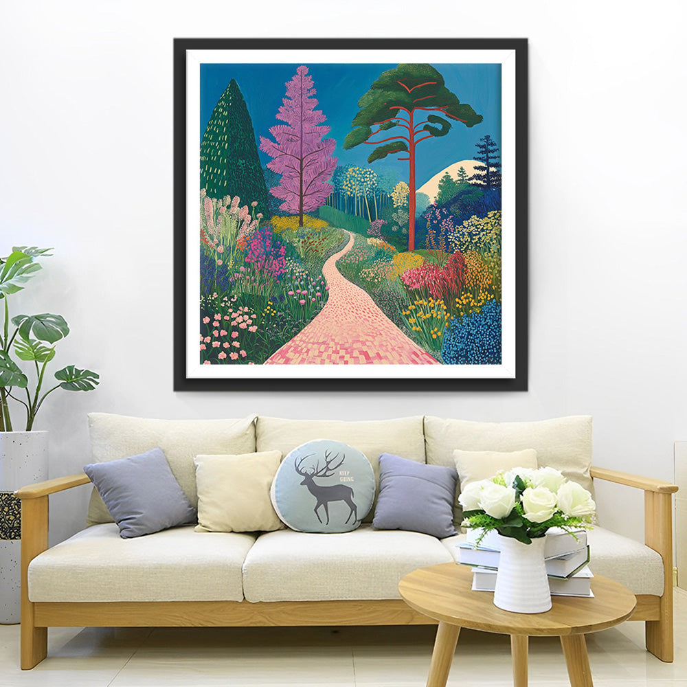 Lentevelden Diamond Painting