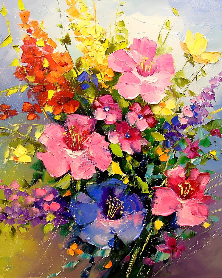 Levendig Boeket Diamond Painting