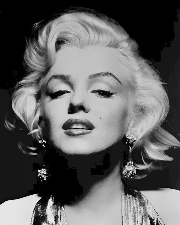 Marilyn Monroe die Glimlacht Diamond Painting