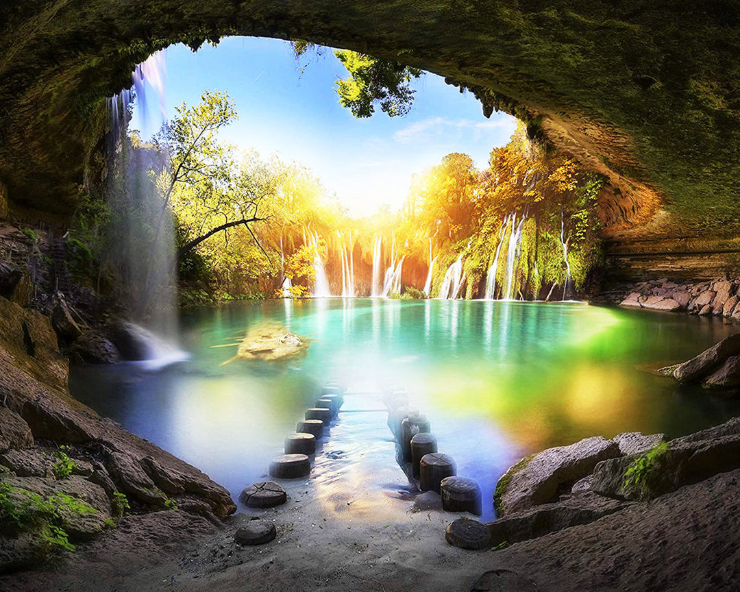 Meer in de Grot Diamond Painting