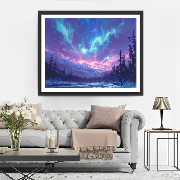 Mooie Aurora Diamond Painting