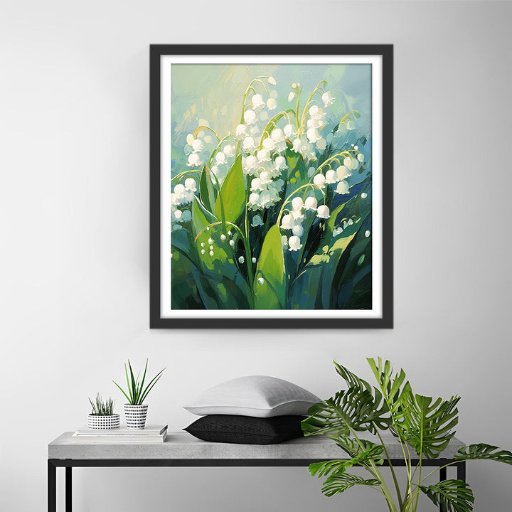 Mooie Lelietjes-van-dalen Diamond Painting