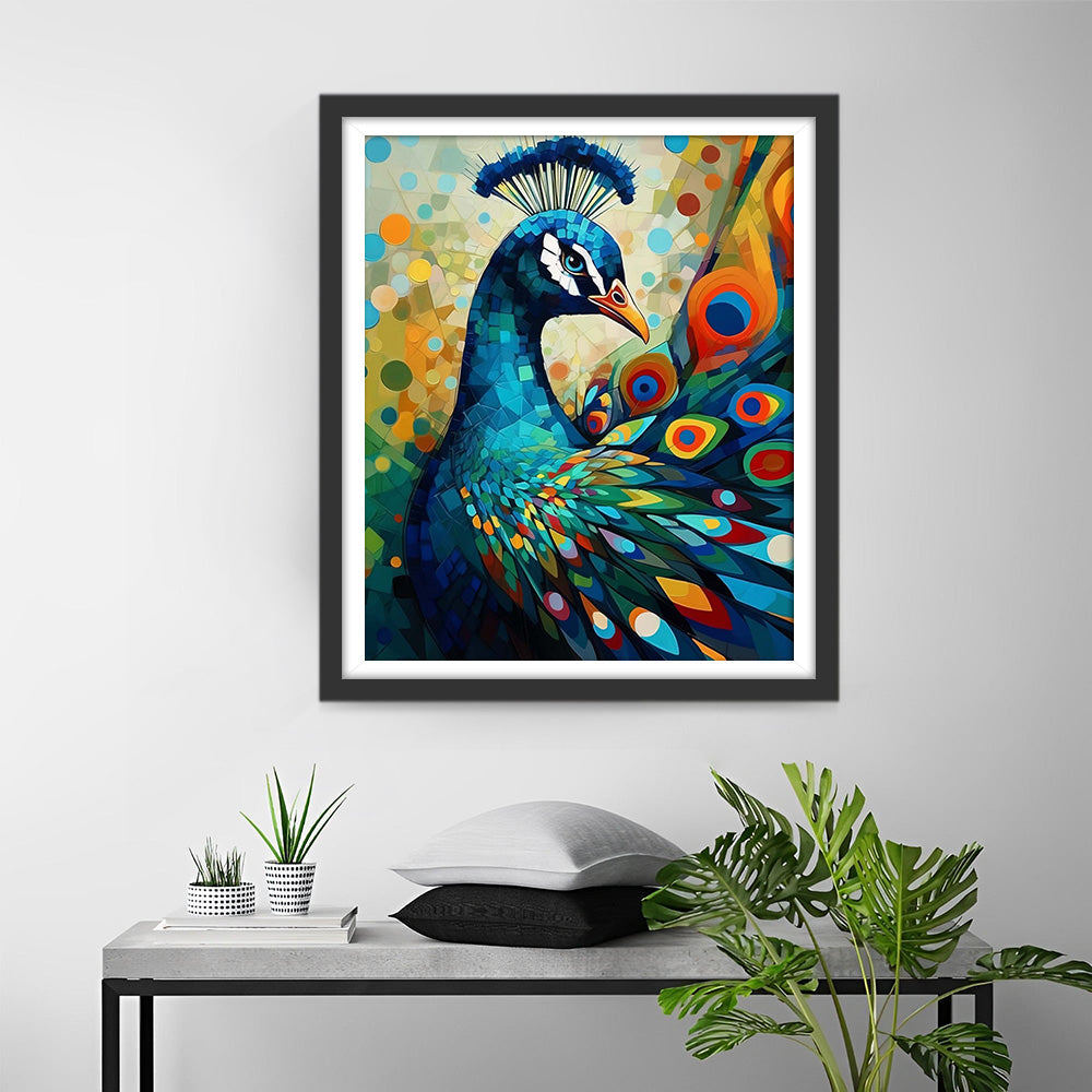 Mooie Pauw Diamond Painting