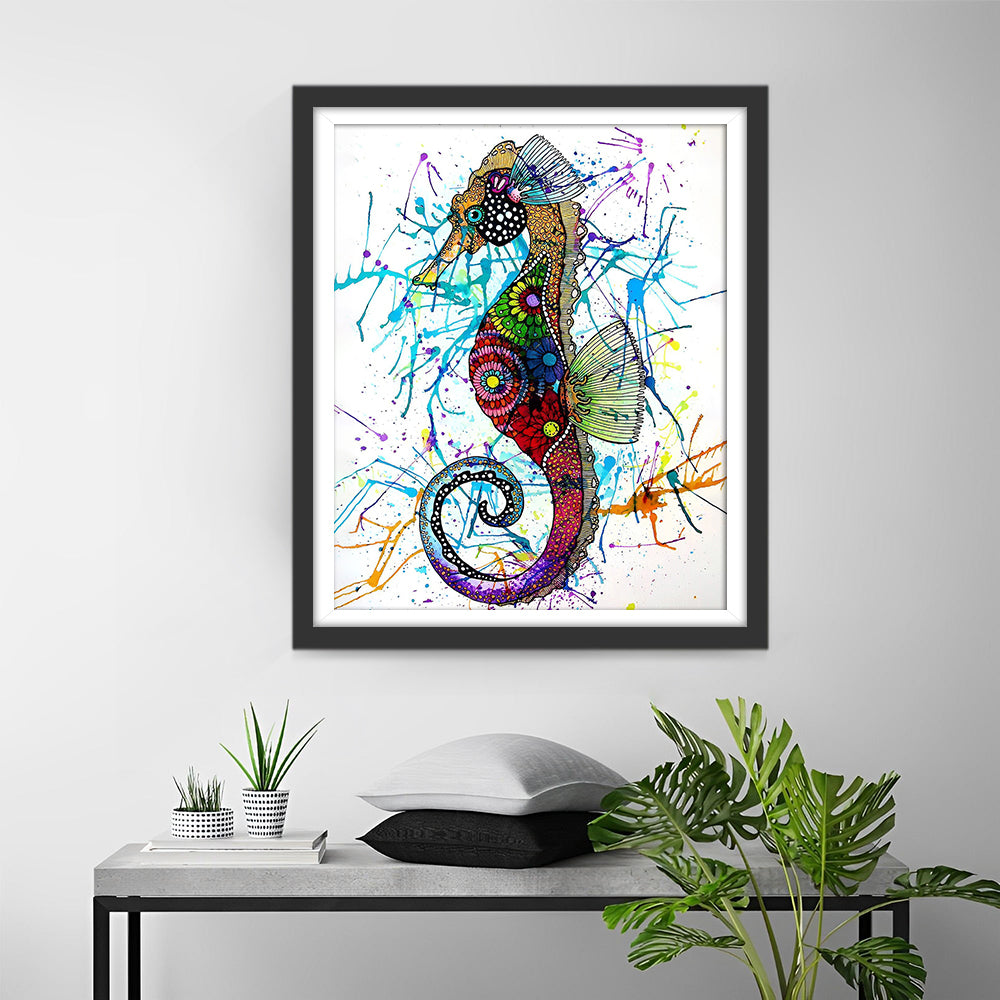 Mooie Zeepaard Diamond Painting