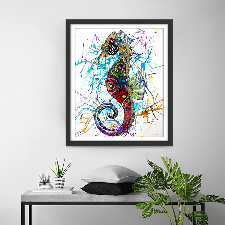 Mooie Zeepaard Diamond Painting