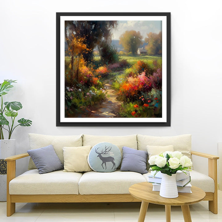 Natuurlijk Landschap Diamond Painting