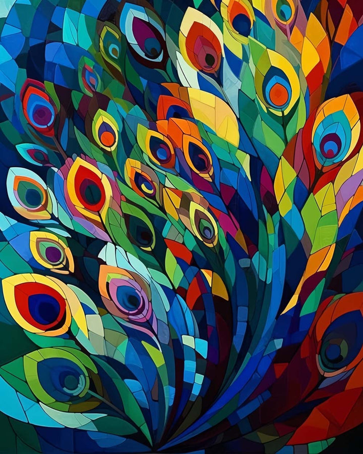 Pauwenveren Diamond Painting