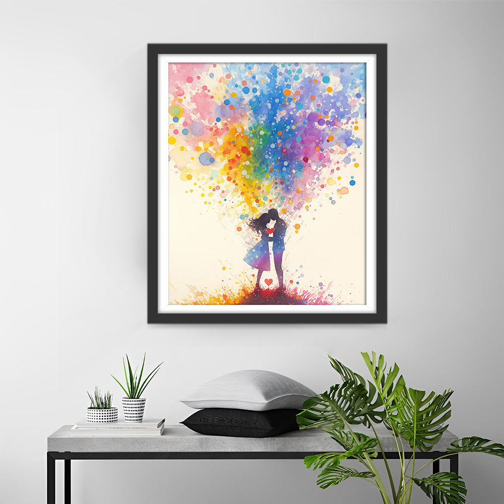 Perfect Stelletje Verliefd Diamond Painting