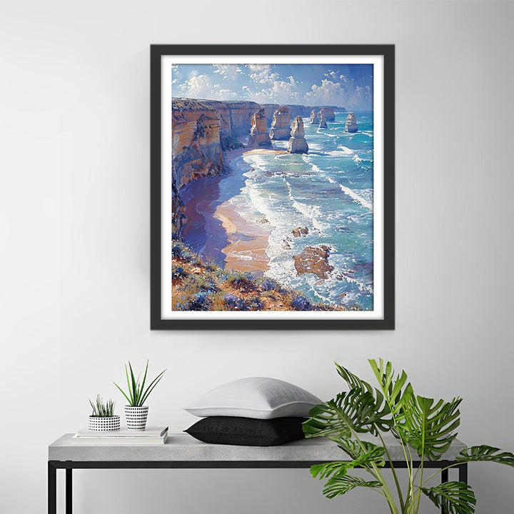 Prachtig Zeegezicht Diamond Painting