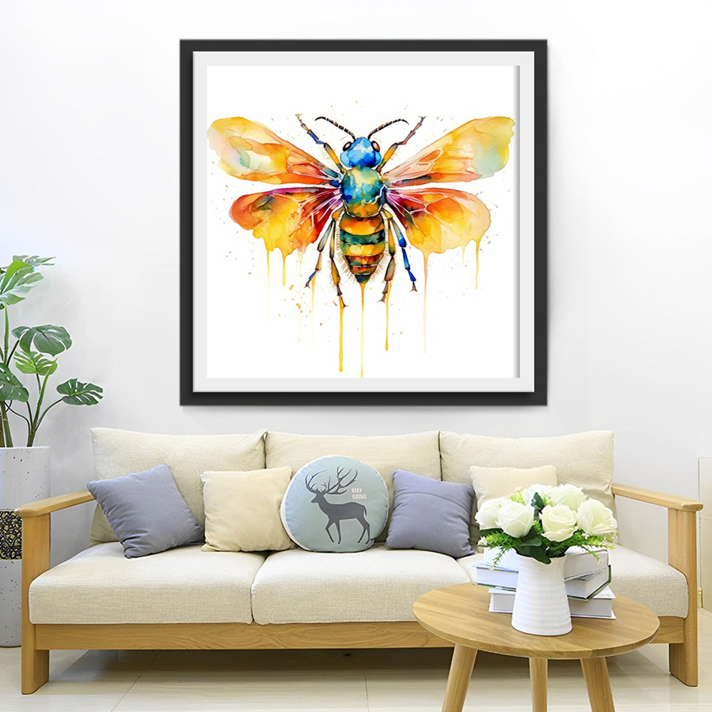 Prachtige Bij Diamond Painting