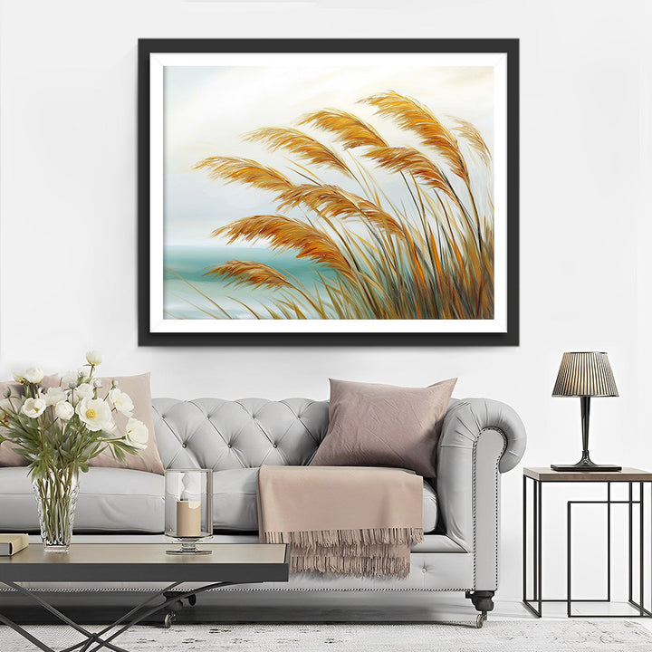 Riet in de Wind Diamond Painting