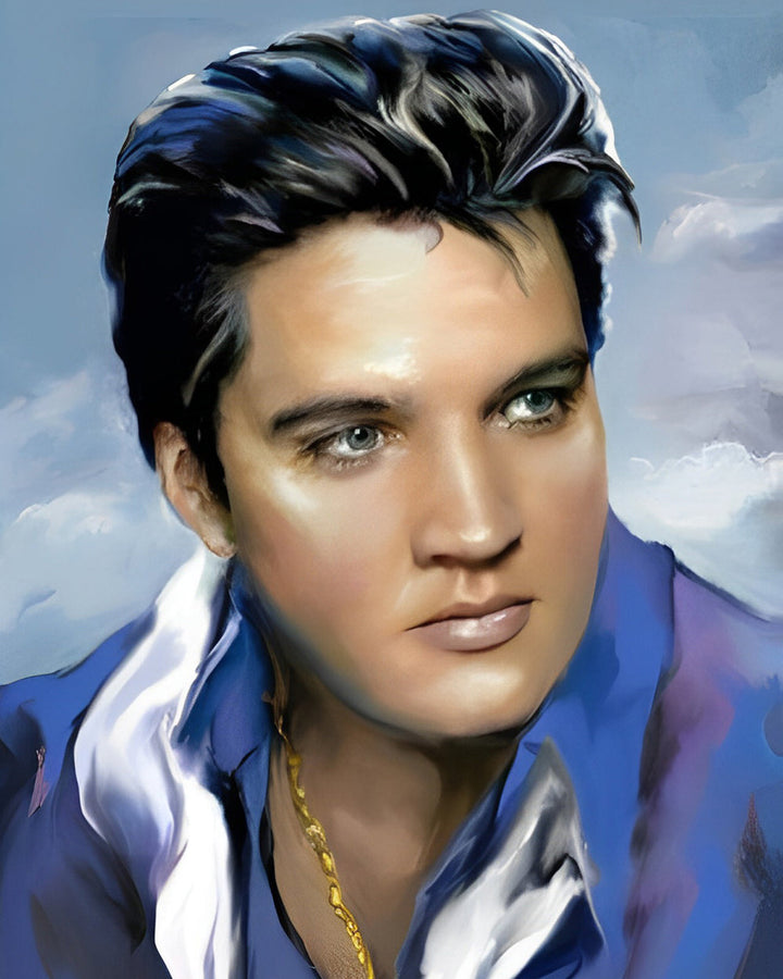 Serieuze Elvis Presley Diamond Painting