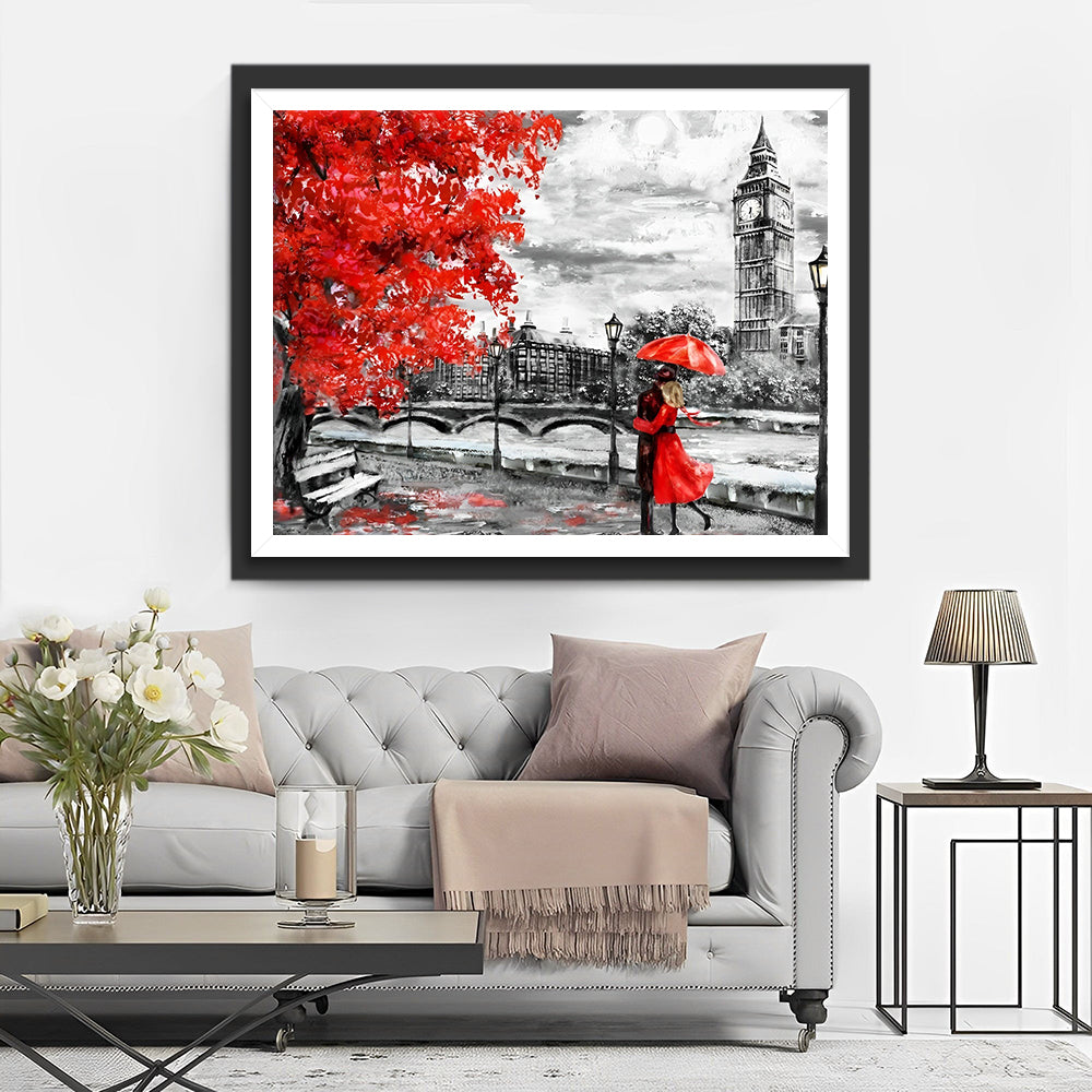 Stad Liefhebber Diamond Painting