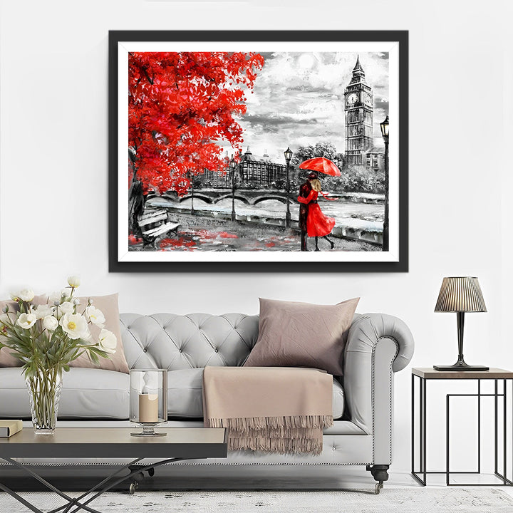 Stad Liefhebber Diamond Painting