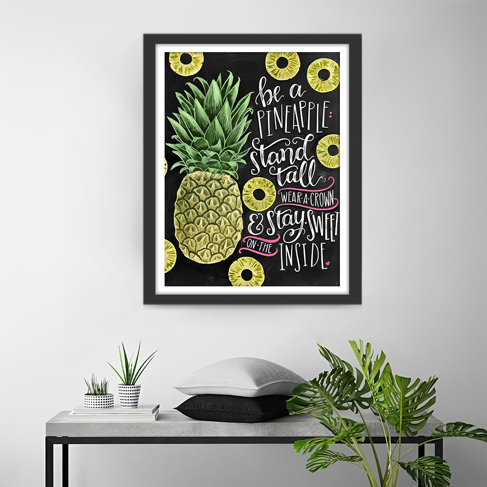 Wees een Ananas Diamond Painting