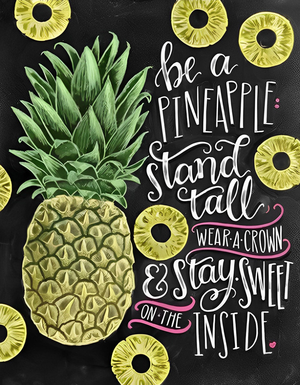 Wees een Ananas Diamond Painting