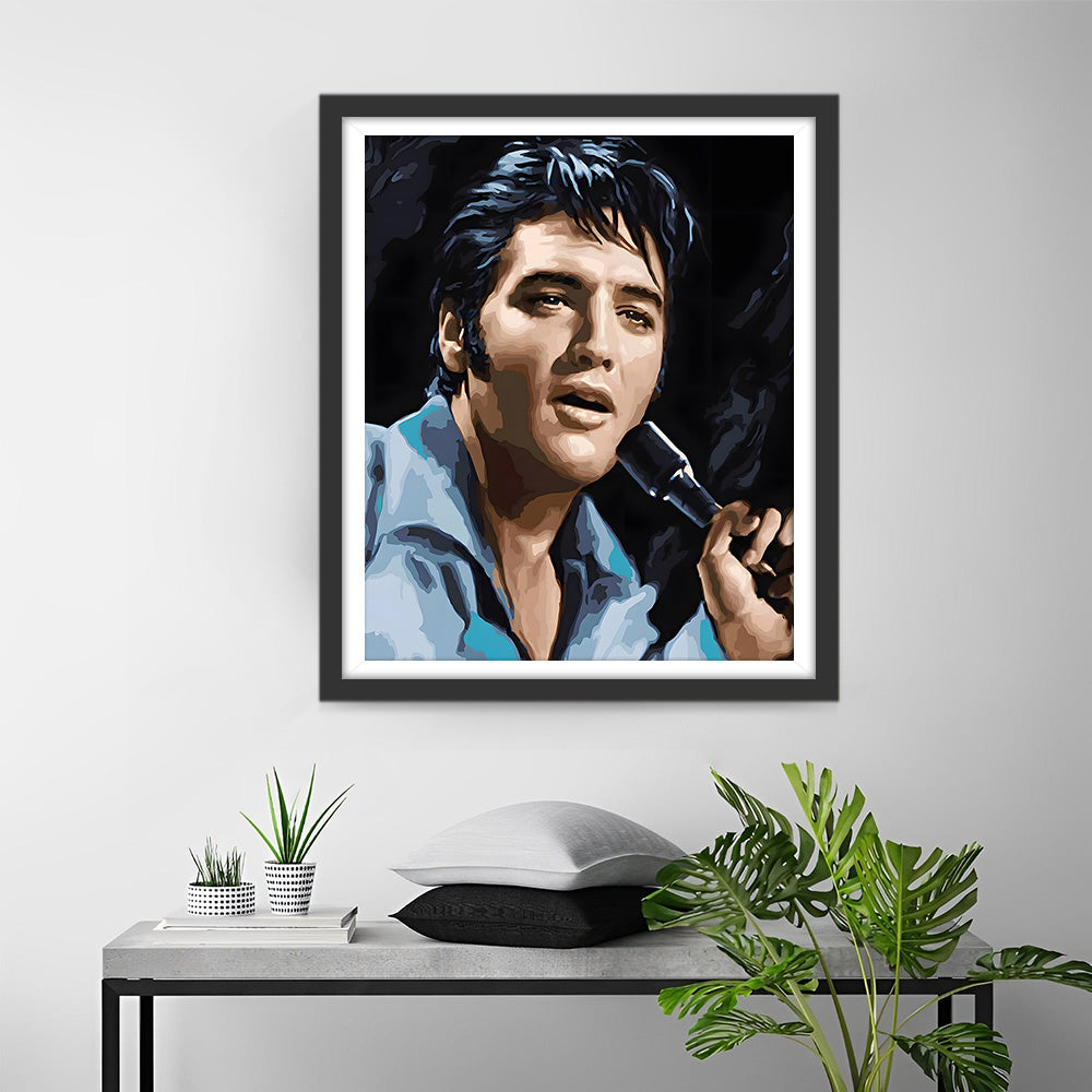 Zanger Elvis Presley Diamond Painting
